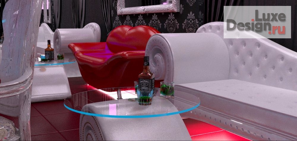Дизайн интерьера ночного клуба "Проект ночного клуба" (фото 3)