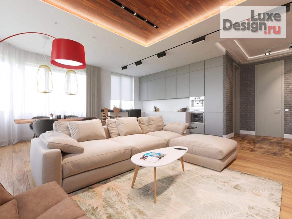 Дизайн интерьера квартиры "Квартира в жилом комплексе на Интернациональной, 47" (фото 1)