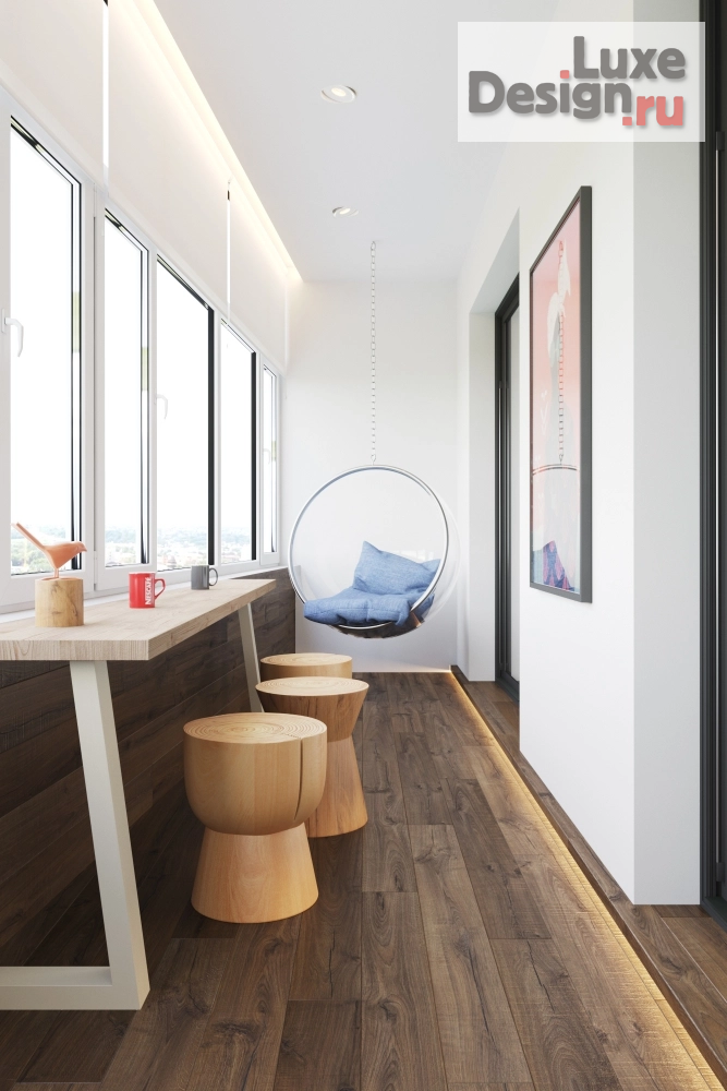 Дизайн интерьера лоджии "Проект балкона" (фото 1)