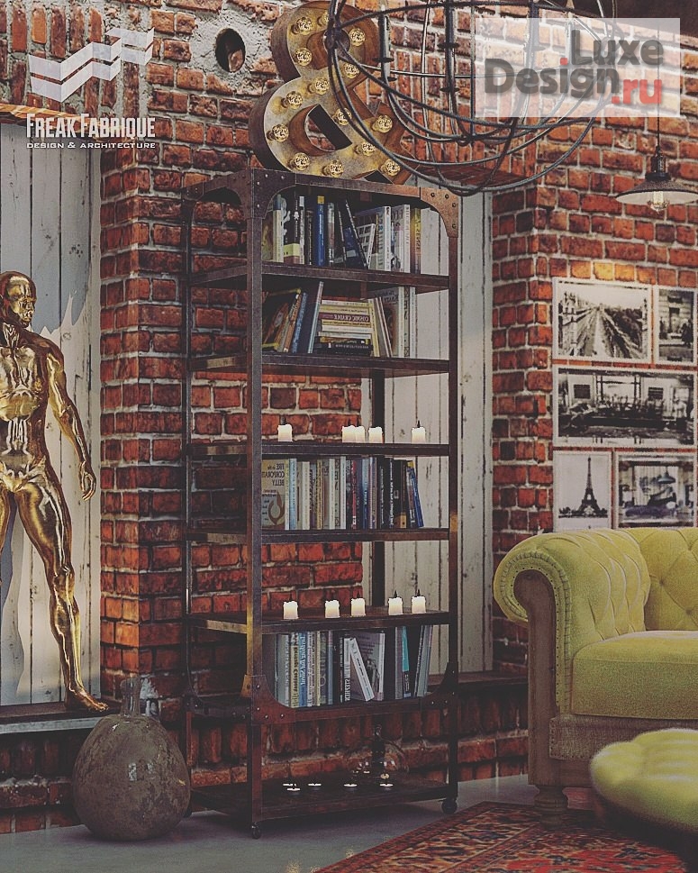 Дизайн интерьера клуба "Проект  в стиле лофт" (фото 4)