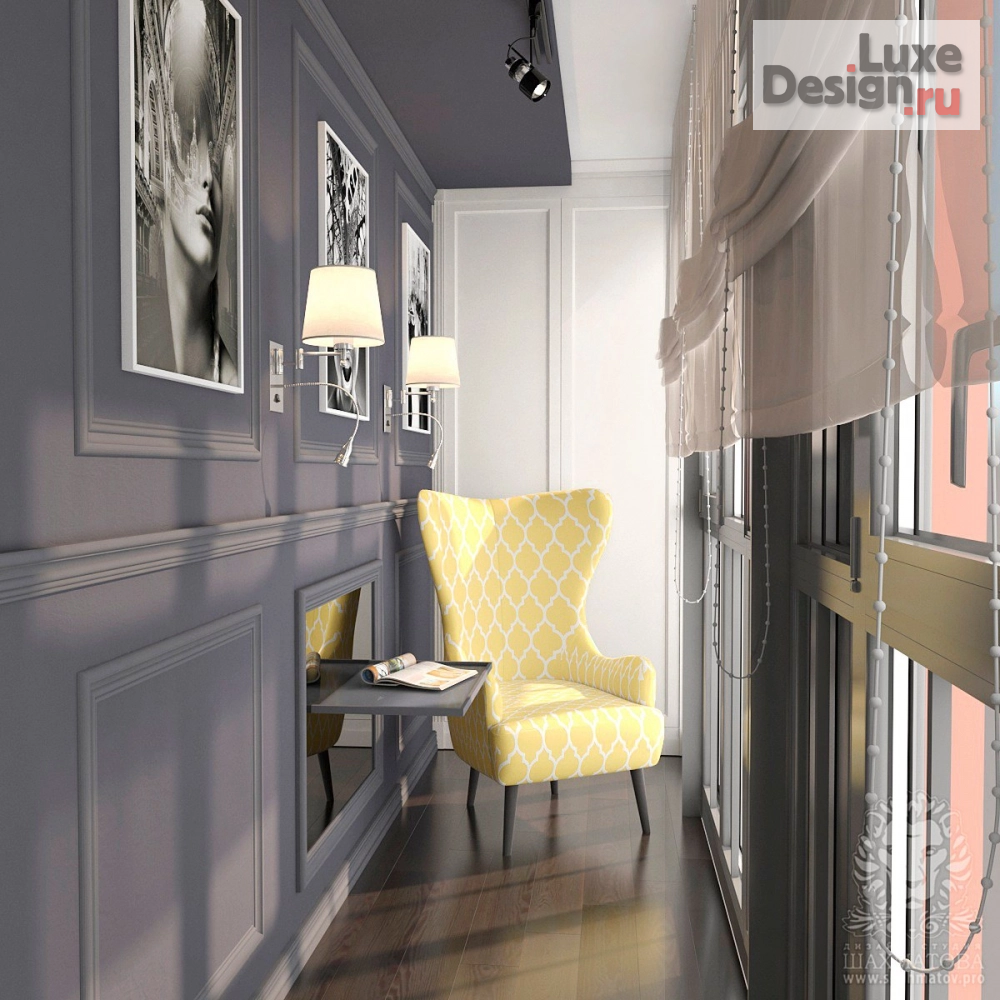 Дизайн интерьера лоджии "Проект лоджии" (фото 1)