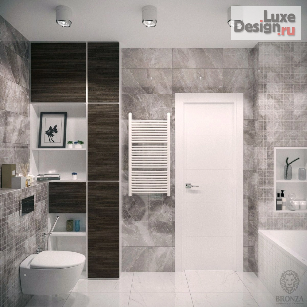 Дизайн интерьера однокомнатной квартиры "ДИЗАЙН-ПРОЕКТ "ДРУЖНЫЙ"" (фото 6)