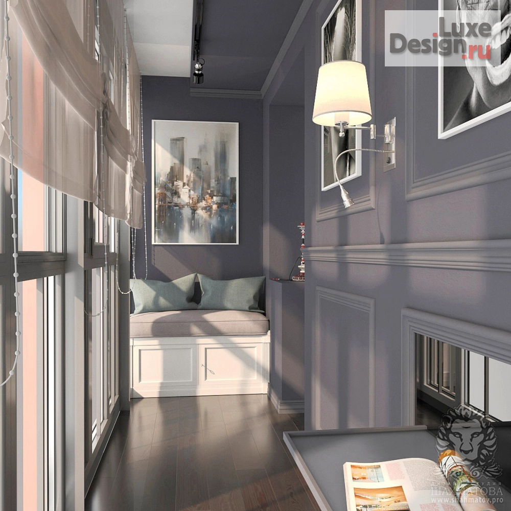 Дизайн интерьера лоджии "Проект лоджии" (фото 2)