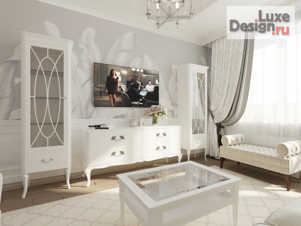 Дизайн интерьера пентхауса "Гостиная " (фото 2)