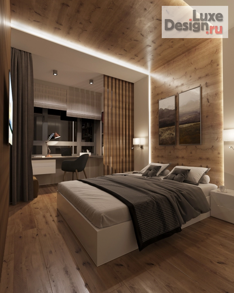 Дизайн интерьера двухкомнатной квартиры "Квартира в Москве" (фото 1)