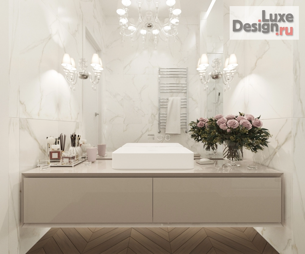 Дизайн интерьера ванной "Сан.узел" (фото 1)