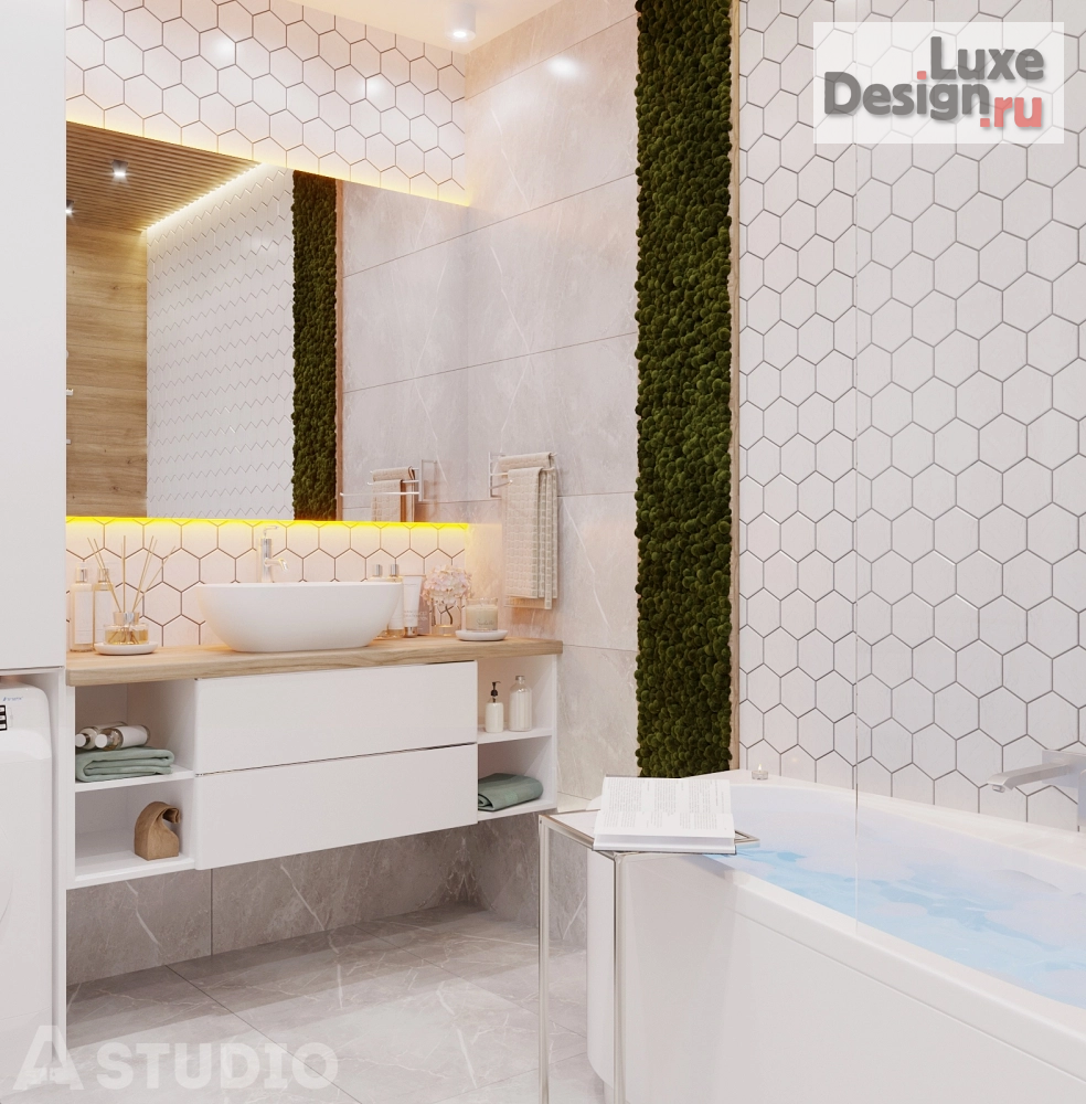 Дизайн интерьера двухкомнатной квартиры "Квартира для молодой пары, г. Барнаул" (фото 10)