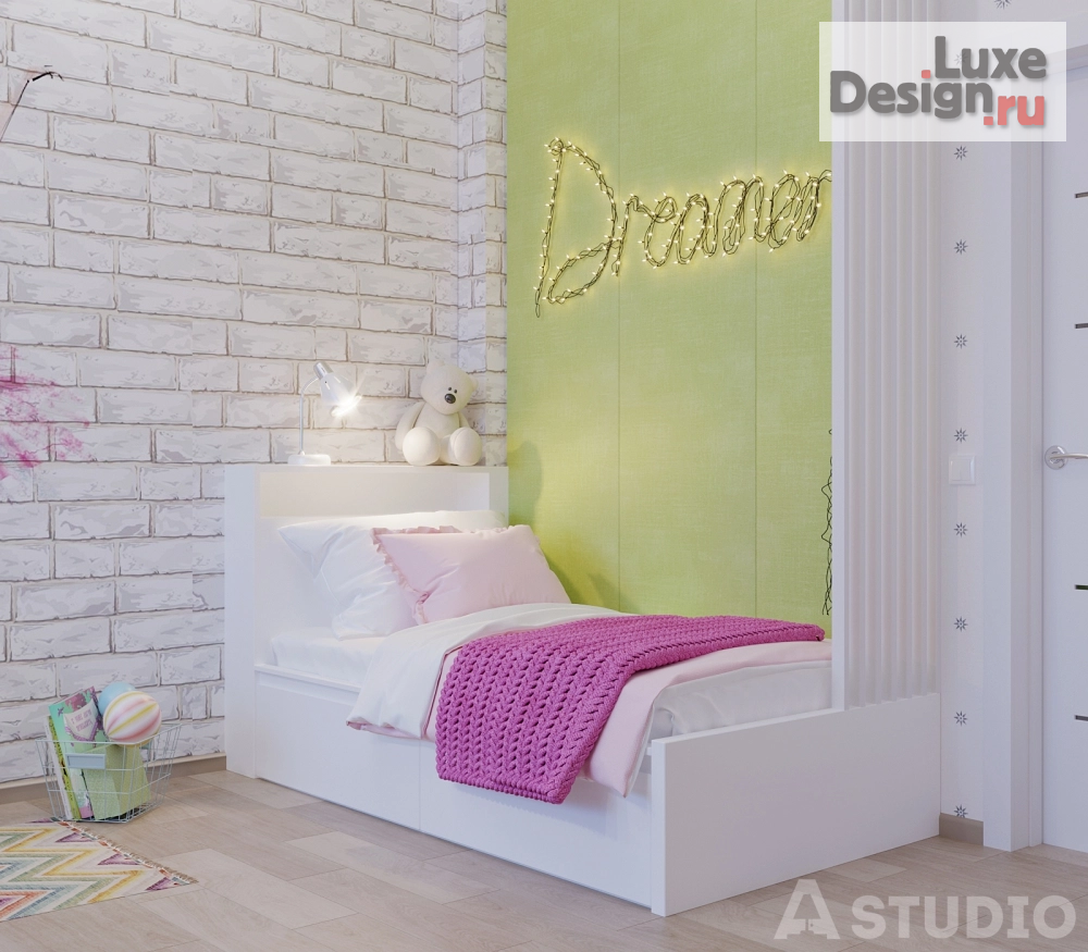 Дизайн интерьера четырехкомнатной квартиры "Квартира в современном стиле для молодой семьи, г. Барнаул" (фото 10)