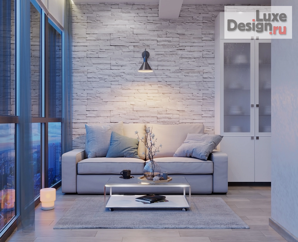 Дизайн интерьера трехкомнатной квартиры "Интерьер квартиры на ул. Приречная, г. Барнаул" (фото 13)