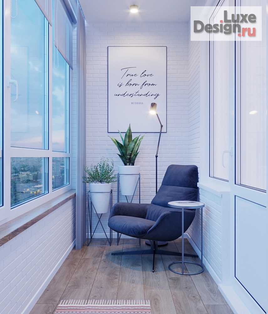 Дизайн интерьера четырехкомнатной квартиры "Квартира для молодой семьи в ЖК "Две эпохи"" (фото 33)