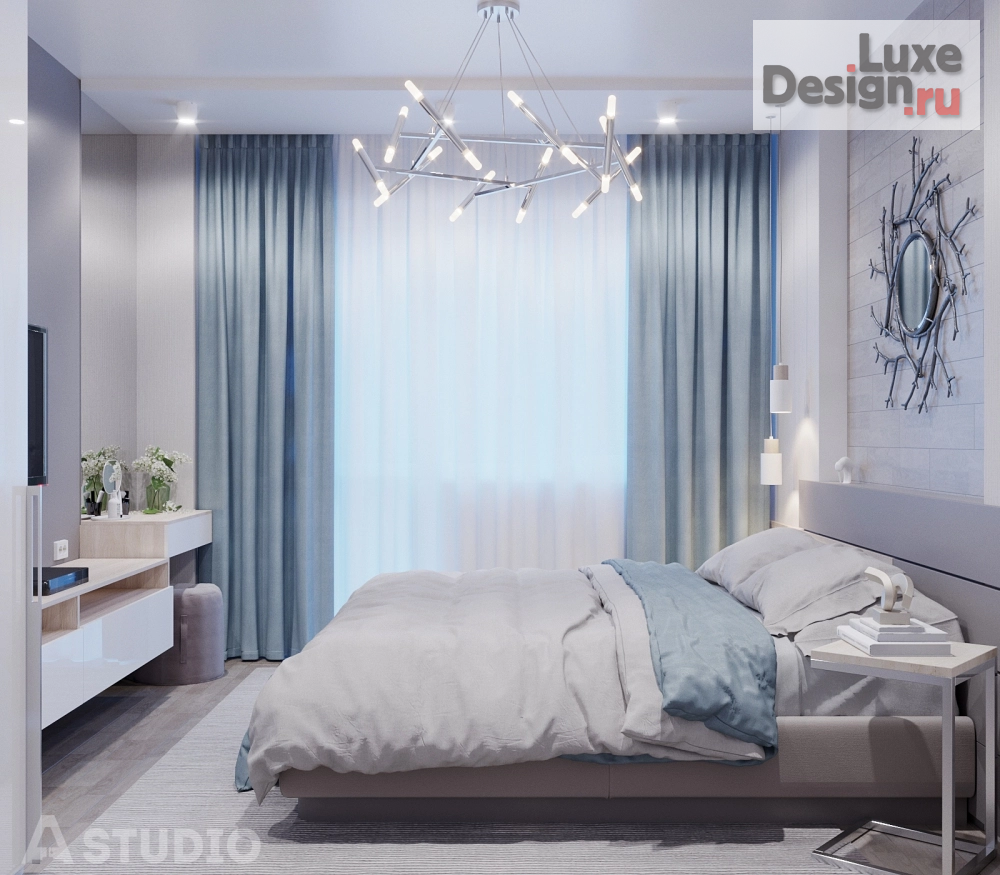 Дизайн интерьера трехкомнатной квартиры "Квартира в г. Барнаул" (фото 3)