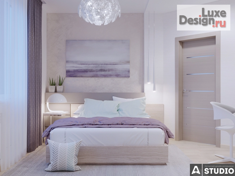 Дизайн интерьера четырехкомнатной квартиры "Квартира на ул. Папанинцев, г. Барнаул" (фото 5)