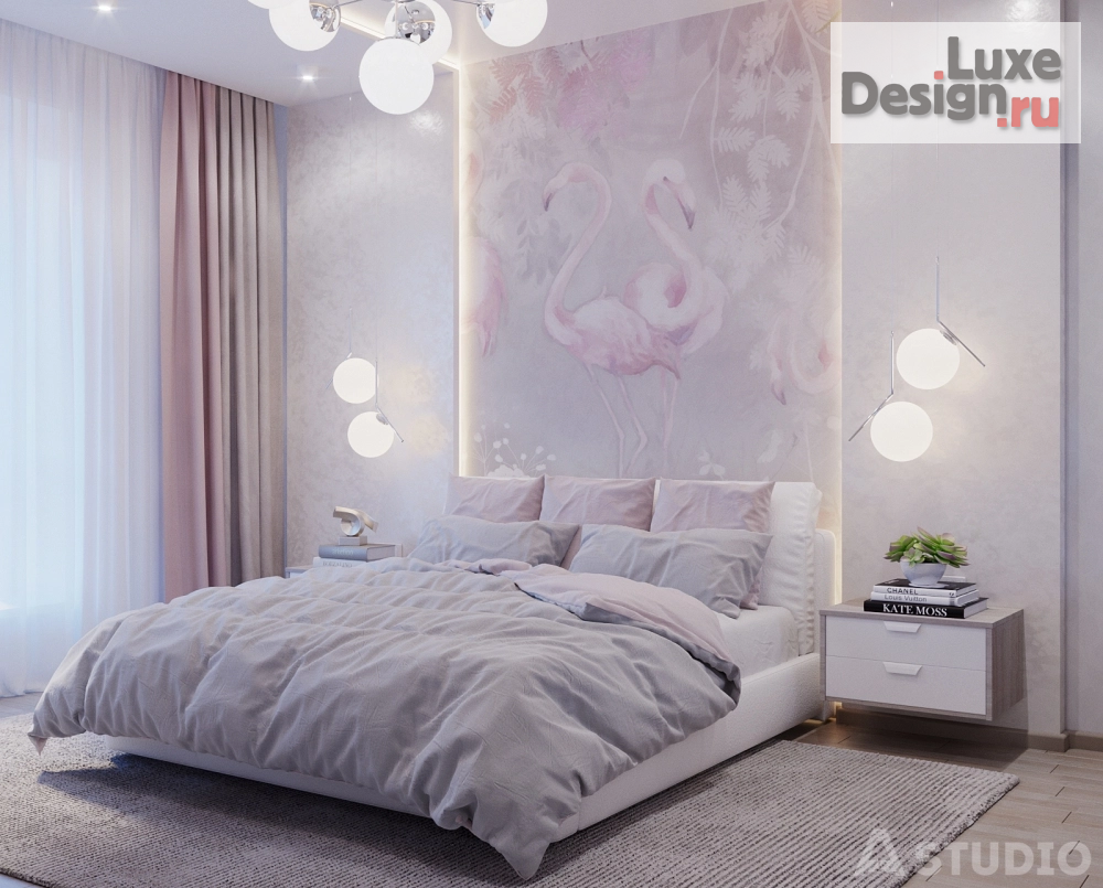 Дизайн интерьера двухкомнатной квартиры "Квартира для молодой пары, г. Барнаул" (фото 5)