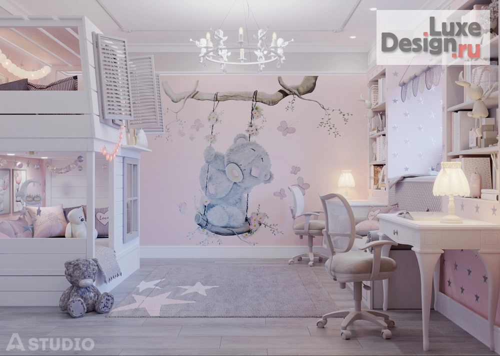 Дизайн интерьера трехкомнатной квартиры "Интерьер квартиры в классическом стиле, г. Барнаул" (фото 6)