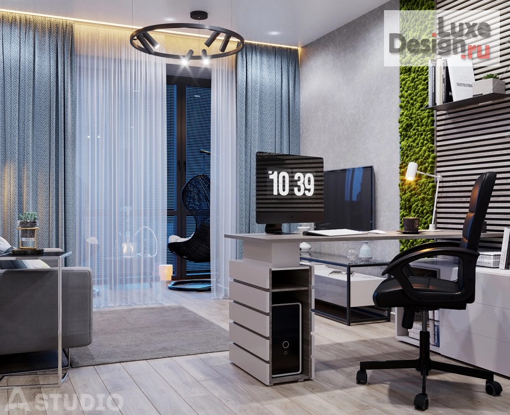 Дизайн интерьера четырехкомнатной квартиры "Интерьер квартиры для большой  семьи, г. Барнаул" (фото 7)