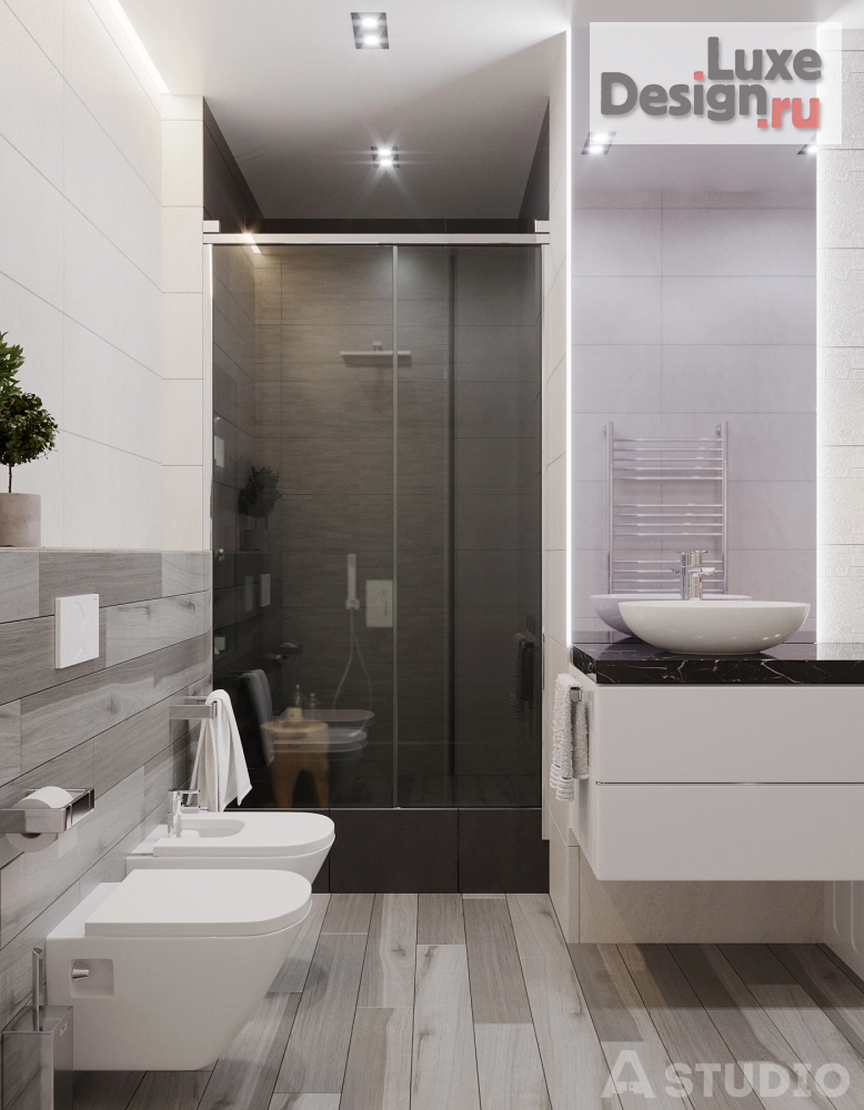 Дизайн интерьера трехкомнатной квартиры "Квартира в г. Барнаул" (фото 7)