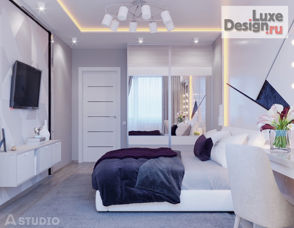 Дизайн интерьера четырехкомнатной квартиры "Квартира в современном стиле для молодой семьи, г. Барнаул" (фото 9)