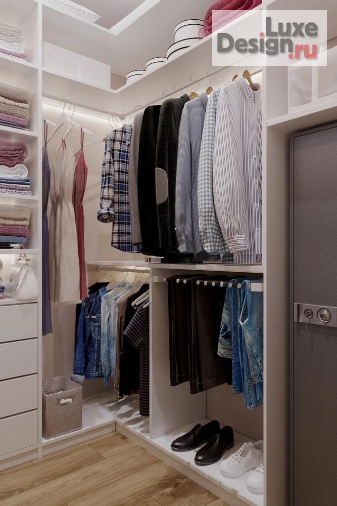 Дизайн интерьера четырехкомнатной квартиры "Квартира для молодой семьи в ЖК "Две эпохи"" (фото 30)