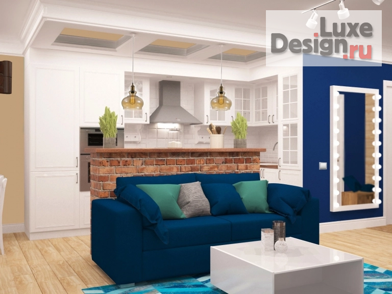 Дизайн интерьера квартиры "Дизайн интерьера квартиры" (фото 1)