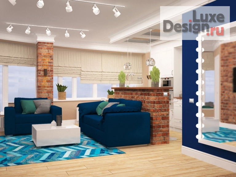 Дизайн интерьера квартиры "Дизайн интерьера квартиры" (фото 3)