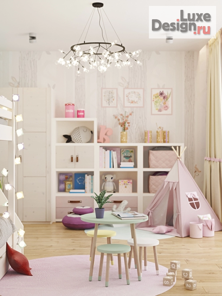 Дизайн интерьера спальни "Детские комнаты" (фото 2)