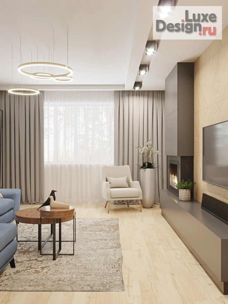 Дизайн интерьера гостиной "Проекты гостиных" (фото 1)