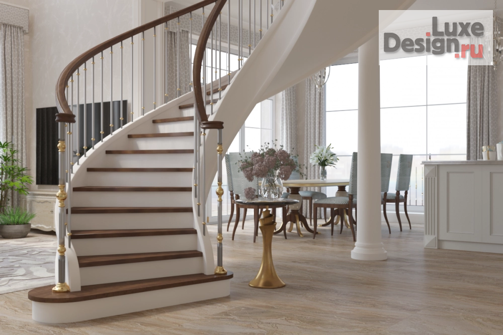 Дизайн интерьера коттеджа "Дом мечты в лесу" (фото 1)