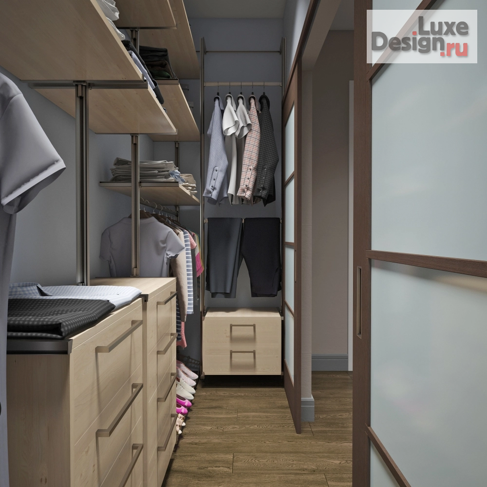 дизайн интерьера гардеробной "Интерьер в современном стиле" (фото 2)