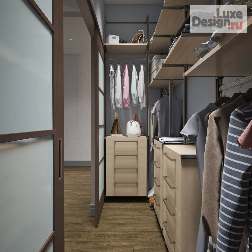 дизайн интерьера гардеробной "Интерьер в современном стиле" (фото 3)