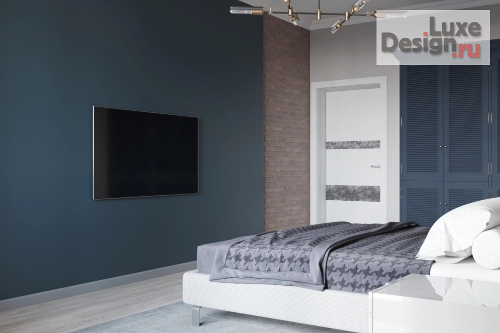 Дизайн интерьера спальни "Спальня лофт" (фото 1)