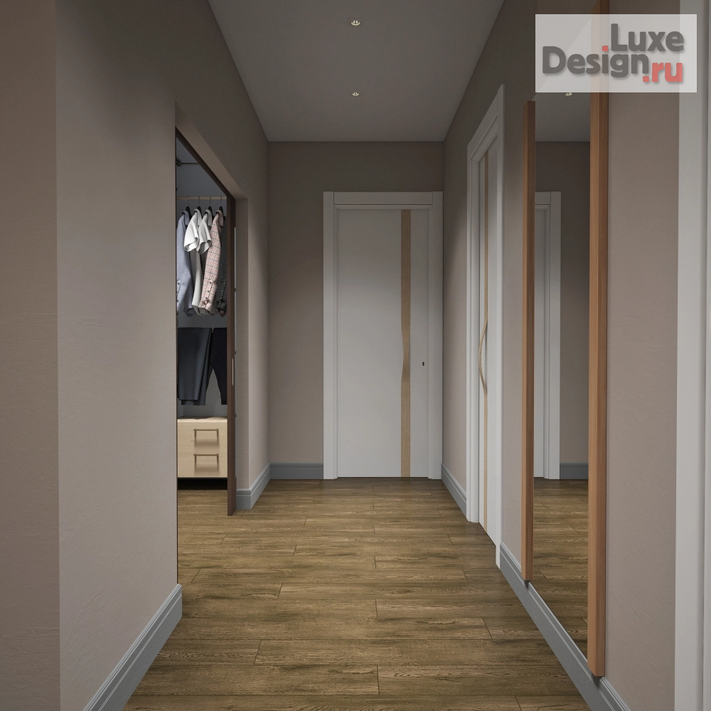 дизайн интерьера гардеробной "Интерьер в современном стиле" (фото 5)