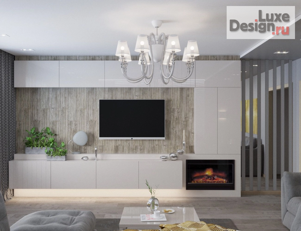 Дизайн интерьера трехкомнатной квартиры "Квартира на Власихинской в современном стиле" (фото 3)