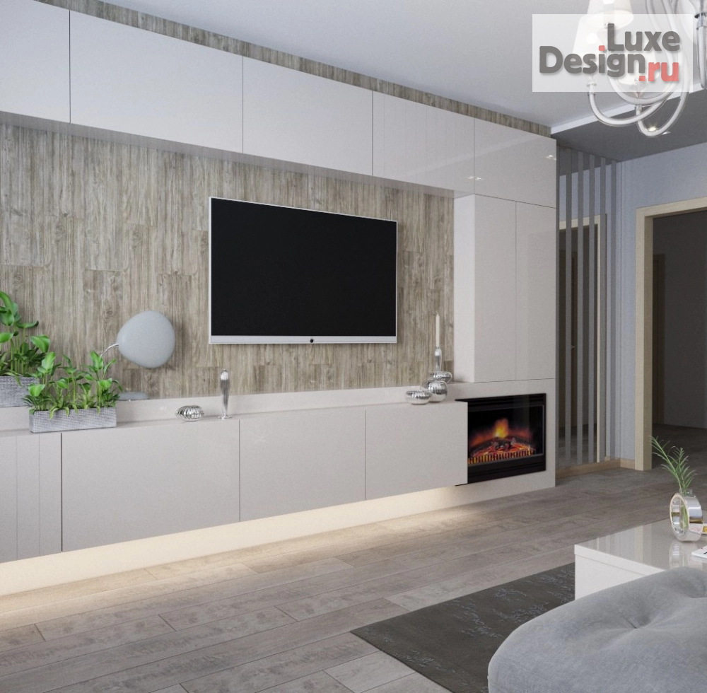 Дизайн интерьера трехкомнатной квартиры "Квартира на Власихинской в современном стиле" (фото 5)