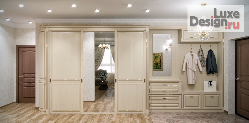 Дизайн интерьера трехкомнатной квартиры "Квартира в классичекском стиле " (фото 16)