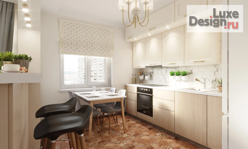 Дизайн интерьера трехкомнатной квартиры "Квартира в новостройке на ул. Интернациональная, 49" (фото 10)