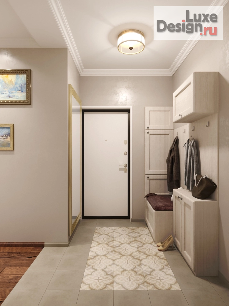 Дизайн интерьера трехкомнатной квартиры "Квартира в новостройке на ул. Интернациональная, 49" (фото 11)