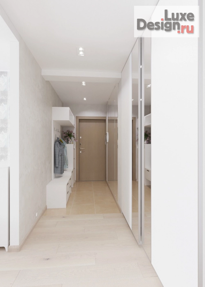 Дизайн интерьера трехкомнатной квартиры "Квартира на Взлетной" (фото 11)