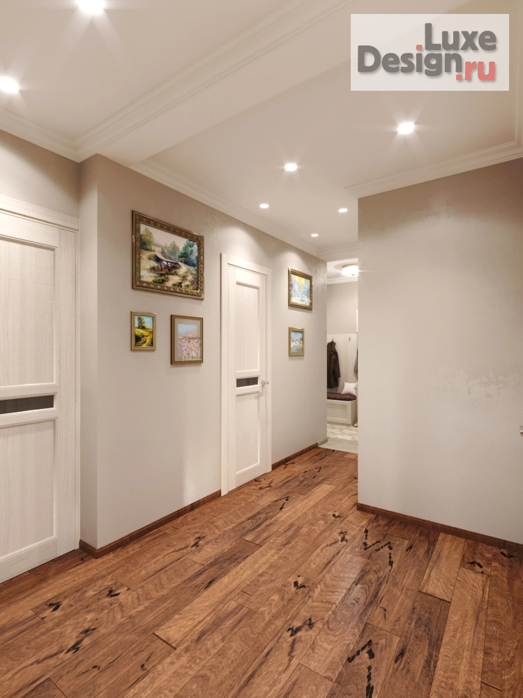 Дизайн интерьера трехкомнатной квартиры "Квартира в новостройке на ул. Интернациональная, 49" (фото 14)