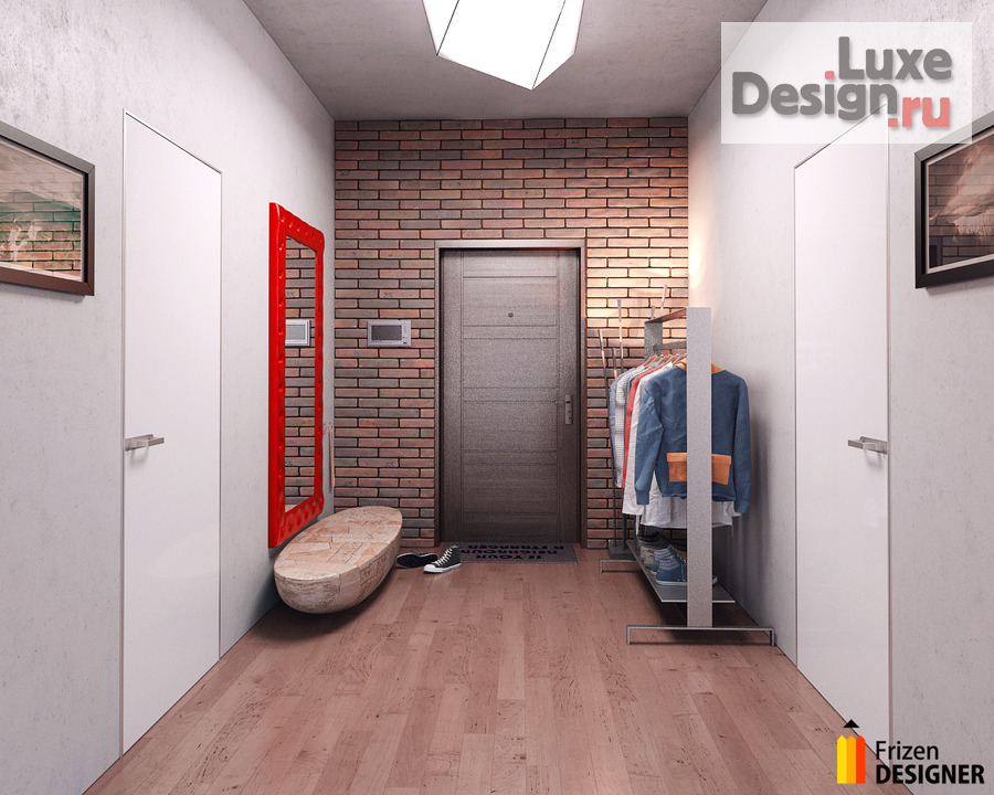 Дизайн интерьера квартиры "Дизайн квартиры холостяка. Сочетание стилей Лофт и Модерн." (фото 6)