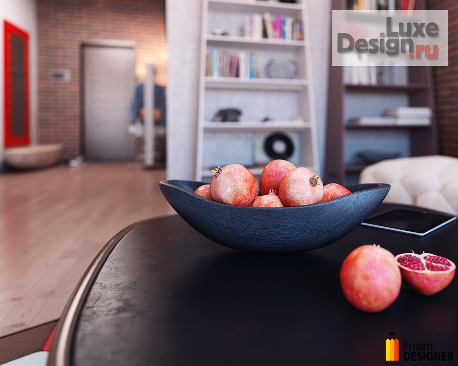 Дизайн интерьера квартиры "Дизайн квартиры холостяка. Сочетание стилей Лофт и Модерн." (фото 8)