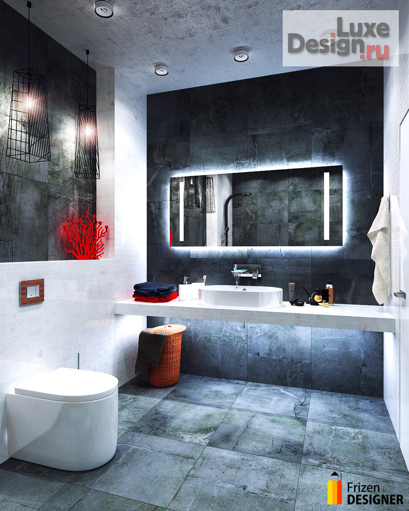 Дизайн интерьера квартиры "Дизайн квартиры холостяка. Сочетание стилей Лофт и Модерн." (фото 14)