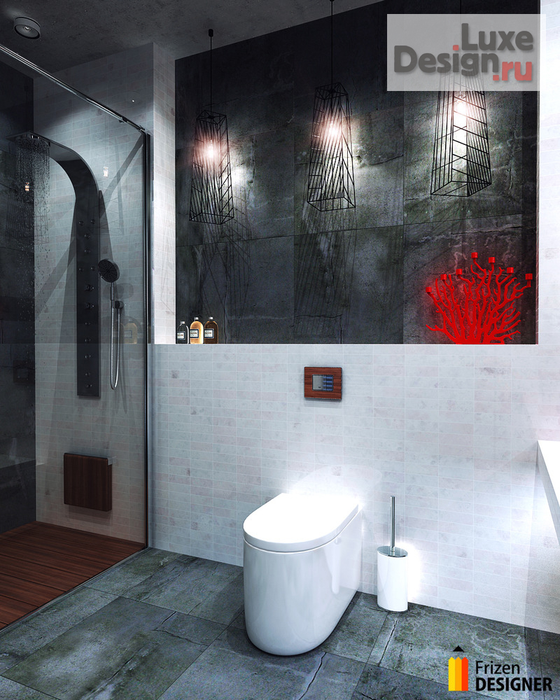 Дизайн интерьера квартиры "Дизайн квартиры холостяка. Сочетание стилей Лофт и Модерн." (фото 16)