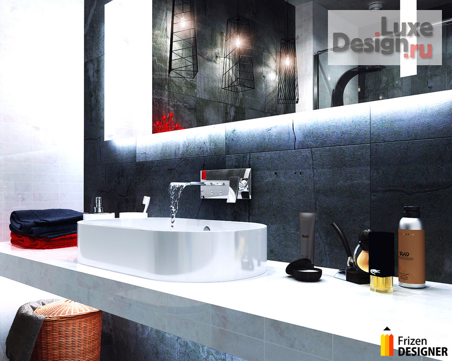 Дизайн интерьера квартиры "Дизайн квартиры холостяка. Сочетание стилей Лофт и Модерн." (фото 17)