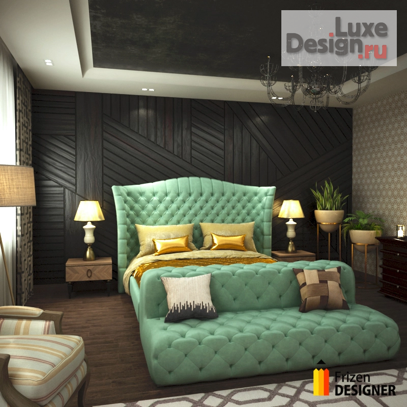 Дизайн интерьера спальни "Проект спальни" (фото 3)