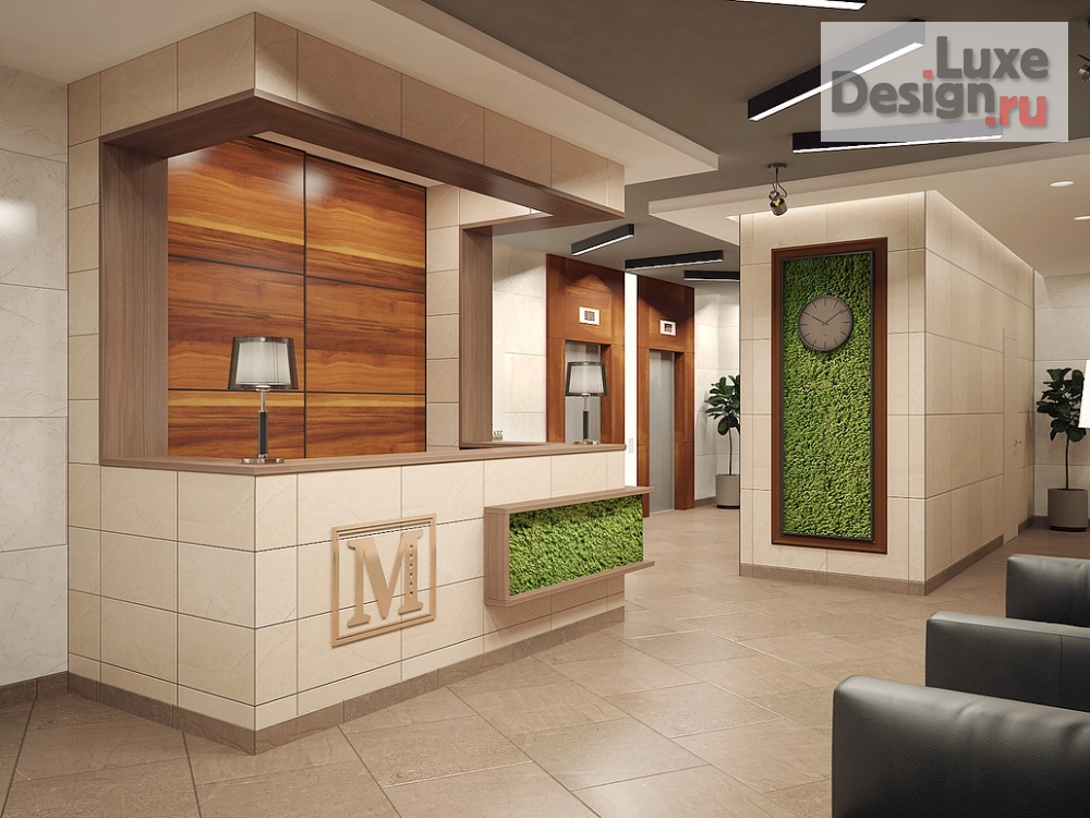 Дизайн интерьера офиса "ДИЗАЙН-ПРОЕКТ ИНТЕРЬЕРОВ ОБЩЕСТВЕННОГО НАЗНАЧЕНИЯ В ЖИЛОМ ДОМЕ НА ИНТЕРНАЦИОНАЛЬНОЙ, 47 ДЛЯ КОМПАНИИ "ДОМСТРОЙ-БАРНАУЛ"" (фото 3)