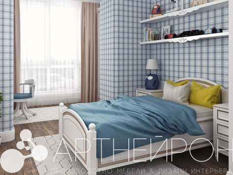 Дизайн интерьера спальни в Барнауле "Дизайн небольшой детской"