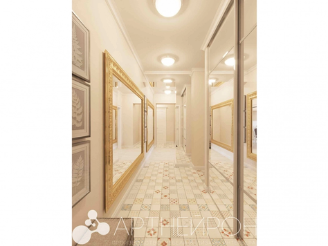 Дизайн интерьера квартир в Барнауле "Дизайн интерьера прихожей в квартире"