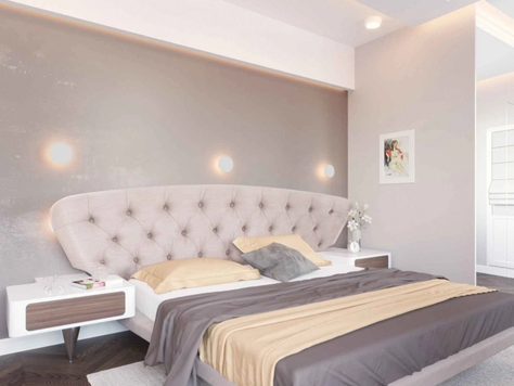 Дизайн интерьера спальни в Барнауле "Интерьер спальни"