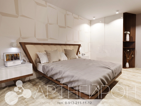 Дизайн интерьера спальни в Барнауле "Дизайн интерьера спальни"