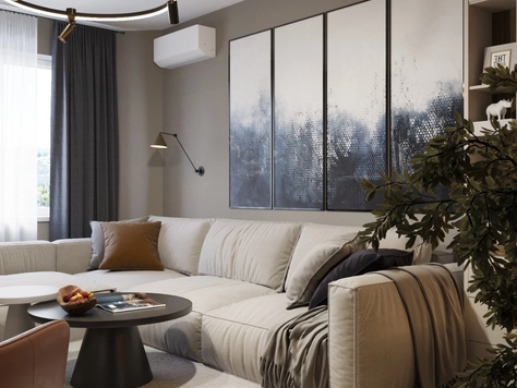 Дизайн интерьера в Барнауле "Проект гостиной"